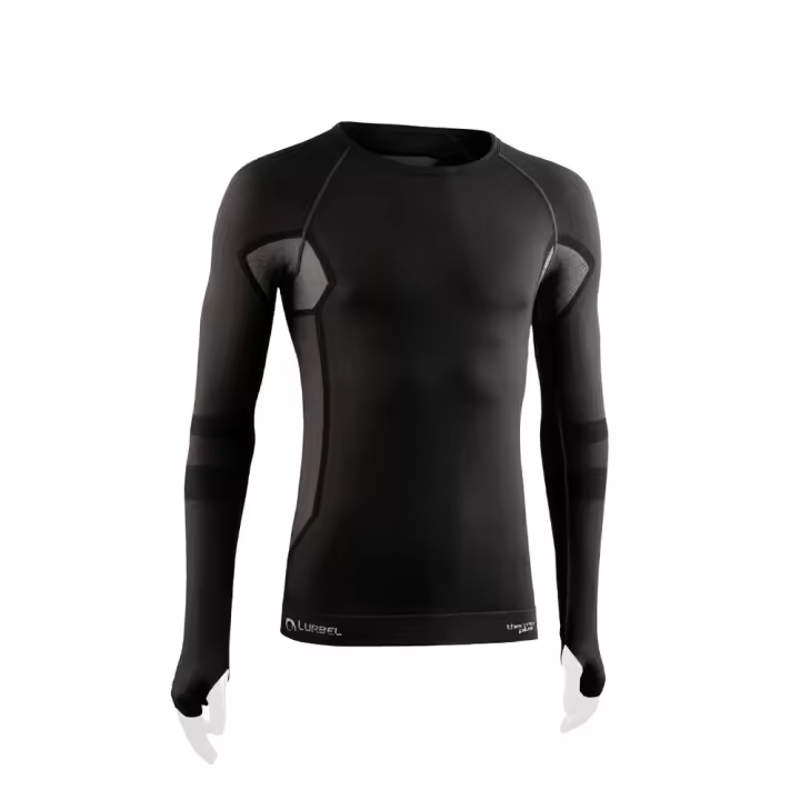 Camiseta Gris Térmica Lurbel Cristallo Neutral Long Sleeves Gris Marengo - 1