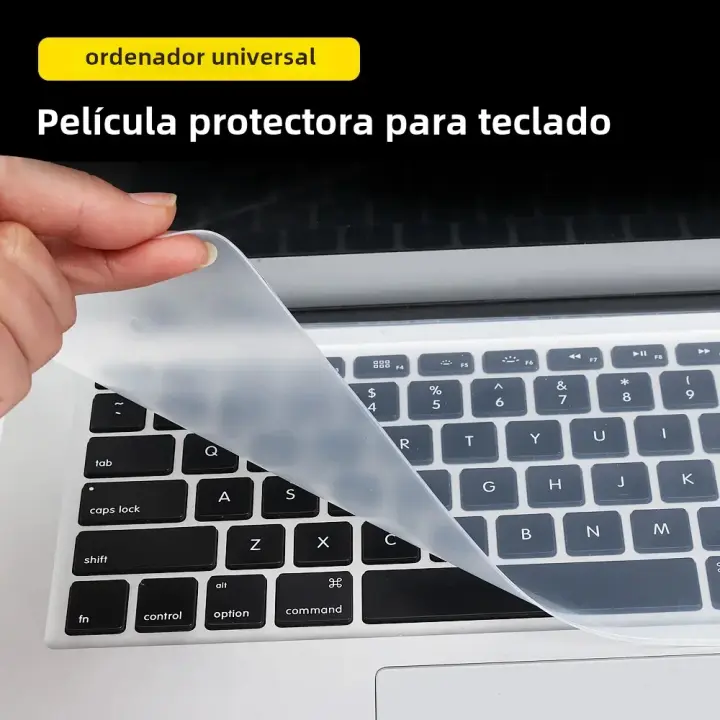 Fondo De Teclado De Silicona Impermeable Y Antipolvo Para Laptop Tamaño 14-15 Pulgadas Cubierta De Teclado Resistente Al Agua Y Polvo - 1