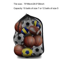 Bolsa Deportiva De Correa Grande Con Cierre De Cordón Mesh Para Almacenamiento De Baloncesto Y Fútbol 1 Pieza - details 1