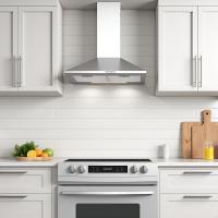 Apelson Campana Extractora 60 cm de Pared HELIA 600 Control Mecánico 3 Niveles Extracción Gran Potencia 260 m3/h Extra Silenciosa 54dB LED Fácil Instalación Color Gris - details 1