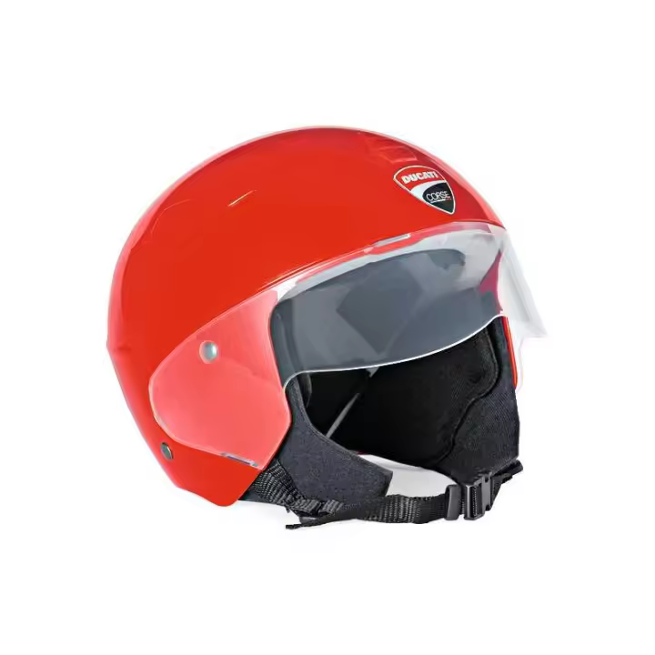 Peg Perego Casco Ducati de Seguridad para Niños Rojo Homologado UNI EN1080 - 1