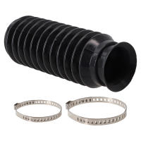 Kit De Repuesto Universal De Silicona Para Maletero De Dirección Y Bellotas De Piñón Herramienta De Mantenimiento De Coche Negro Con Abrazaderas Izquierda Y Derecha - details 2