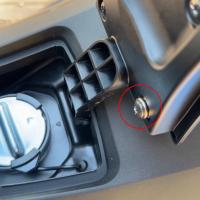 Porta Tapa De Tanque Para HONDA FORZA300 NSS300 2017-2023 Soporte Y Bloqueador De Retenedor De Tapa De Combustible En Acero Inoxidable - details 1