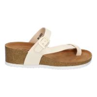 PuntoSalao Sandalias de cuña bio tipo esclava mujer color beige M-28 - details 1