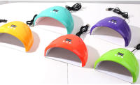 LINTENDA Lámpara LED UV Profesional Para Uñas 36W Máquina De Fototerapia Para Secado De Esmalte De Uñas Equipo De Salón Secador De Lámpara De Gel Para Manicura Y Peluquería - details 7