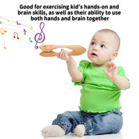 Cuchara Musical De Madera Instrumento De Percusión Folclórica Tradicional Regalo Para Adultos Y Niños Tamaño 212*45*40mm - details 12
