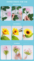 Arbustos Artificiales De Suculentas Colgantes Para Decoración De Pared Hogar Jardín Bodas Y Fiestas Falsas Plantas Verdes De Rattan Estilo Bonsái - details 13