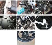 Pareja De Pedales Traseros Para Bicicleta Mini Plegables De Aluminio Antideslizantes Con Suelo Rápido Para BMX Ciclismo De Montaña Vehículos De Cruce Y Niños - details 5