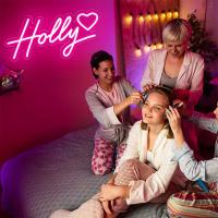 Gran Leño De Nieve Holly LED Letra Neón Personalizable Para Decoración De Cumpleaños Y Dormitorio De Niños Luz Neón Para Habitación De Niños - details 3