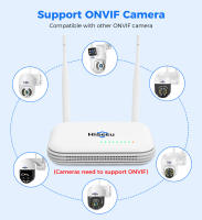 Cámara WiFi exterior Hiseeu WS318 4K 6MP, con doble lente y doble pantalla, audio bidireccional, visión nocturna en color, seguimiento automático, detección de humanos por inteligencia artificial, resistente a la intemperie IP66, compatible con WiFi 2.4G - details 10