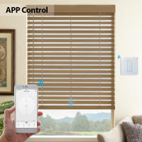 Cortinas Eléctricas Rollos Cortinas Conectadas Con Interruptor WiFi Tuya Controlado Por App Inteligente Compatible Con Alexa Google Home Siri - details 7