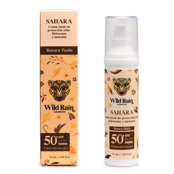 Wild Rain Cosmetics Protector Solar factor 50+ Sáhara 50 ml - 1