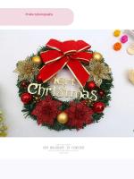 Adorno De Navidad En Forma De Cruz Para Decoración De Familia Y Fiestas Accesorios Para Puertas Ventanas Y Paredes - details 3