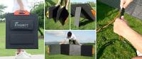 FOSSiBOT SP200 200W Panel Solar Plegable, Cable de Carga MC4 a Anderson/XT90/XT60, Mango Magnético, Eficiencia del 23.4%, Soportes Ajustables, Resistente al Agua IP67, Para Uso en Exteriores - details 5