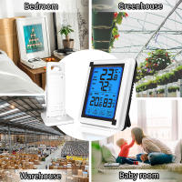 Estación Meteorológica Digital Inalámbrica Con Pantalla Táctil Sensor De Clima Exterior Y Luz De Fondo Termómetro Y Higrómetro Para Interior Y Exterior - details 7