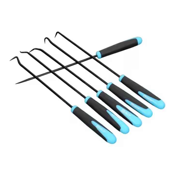 Herramienta De Extracción De Sellado De Aceite 6x Gancho Portátil 240mm Sellado Anillo O Para Mantenimiento De Vehículos Y Trucks En Talleres Industriales - 1