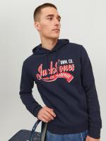Jack & Jones Hombre Sudadera Con Capucha Mod JJELOGO SWEAT HOOD Moda Casual Informal Ref 233597 - details 16