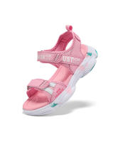 Sandalias De Playa Antideslizantes Para Niñas Verano Talla 29-38 Con Diseño De Flores Zapatos Planos Casuales Transpirables Para Niños - details 15