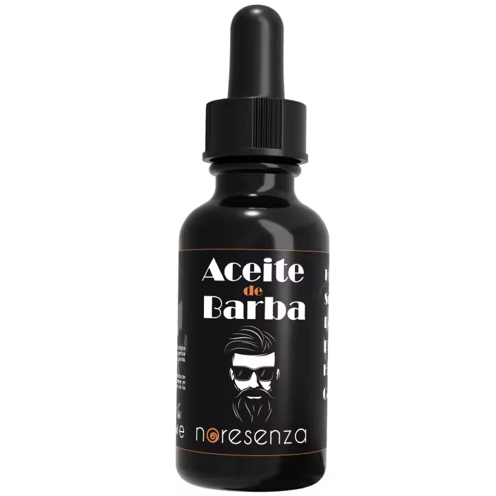 Aceite de barba NORESENZA 50 ml . Argán , Jojoba , Lima , Naranja . Bionature Galicia . MADE IN SPAIN - 1