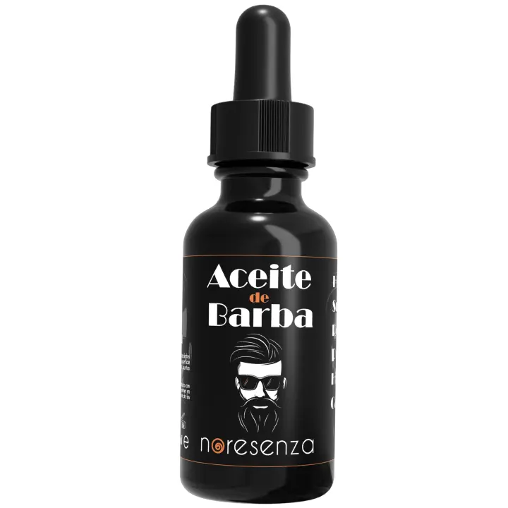 Aceite de barba NORESENZA 50 ml . Argán , Jojoba , Lima , Naranja . Bionature Galicia . MADE IN SPAIN - 1