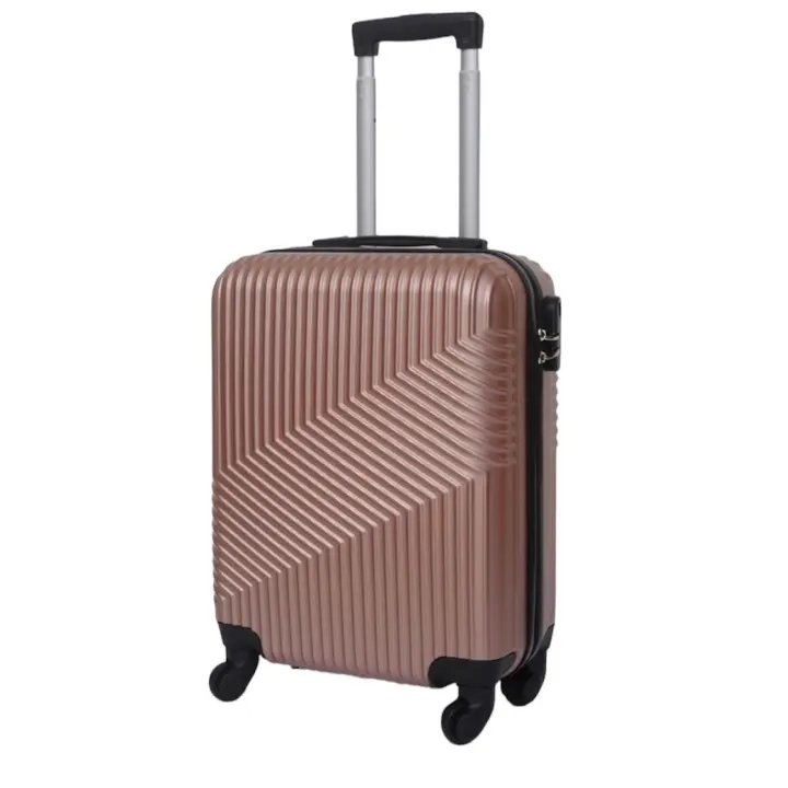 Maleta de avión 20 pulgadas, equipaje de mano con tablero, maleta con ruedas desmontables de embarque, caja de viaje con contraseña, material ABS, - 1