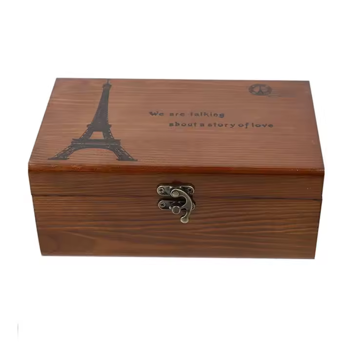 Caja De Hilo Y Agujas Vintage Para Costura Organizador De Almacenamiento Para Manualidades Y DIY Caja De Madera Para Mujeres Adultos - 1