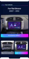 Junsun AI Voice Car Radio Stereo For Fiat Bravo 2007 2008 2009 2010-2012 Car Auto Radio Built-In Wireless Carplay & Android Auto Automotive Multimedia Touch Screen 360 camera Car Intelligent Systems With GPS Navigation - details 2