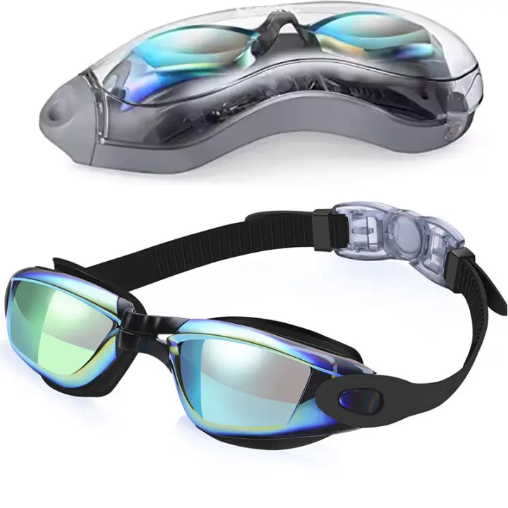 Gafas de Natation para Hombres con Protección UV - 1