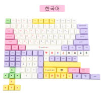 Keycaps PBT XDA Profile 135 Teclas Personalizadas Lindas Proceso De Sublimación Térmica Para Cherry/Gateron XM Switch (Helado) - details 6