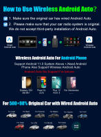 Adaptador inalámbrico 2 en 1,Conexión directa para navegación inteligente,CarPlay Inalámbrico para iPhone,Compatible con iOS 10 o versiones posteriores - details 2