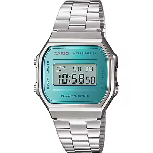 Reloj CASIO A168WEM-2EF para Mujer | Resistente Al Agua | Cronómetro Preciso - 1