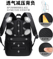 Bange Buzo De Negocios Y Deportivo Para Hombres Bolsa De Laptop Con Estilo Táctico Mochila De Viaje Con Múltiples Compartimentos Material Oxford Y Poliéster - details 14