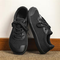 Zapatos De Senderismo Minimalista Para Hombre Con Punta Amplia Y Comodidad Transpirable Zapatillas Verdes 8889 Material De Suela De Goma Cubierta Por Encima Del Tobillo - details 5