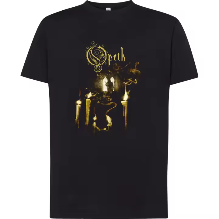 Camiseta Opeth - | Algodón | Manga Corta y Manga Larga - Tejido tubular, sin costuras laterales. - Punto liso - 1