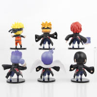Conjunto De 6 Figuras De Acción PVC Naruto Konan Hoshigaki Kisame Juguete Modelo Para Coleccionistas Edad Recomendada 14+ - details 2