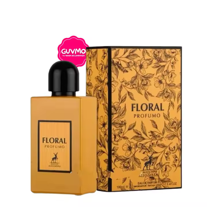 Maison Alhambra Floral Profumo Eau de Parfum 100 ml – Perfume Floral para Mujer con Notas de Jazmín, Nardo e Ylang-Ylang - 1