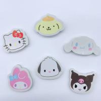 Sanrio Eraser 30pcs Kuromi Melody Pochacco Diversión Escolar Regalos Exquisitos Suministros De Oficina Material De Goma Para Estudiantes - details 11