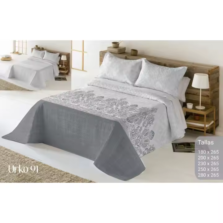Multihogar-colcha Multiuso REVERSIBLE ESTAMPADA para Cama 90/105/135/150/180 - 1