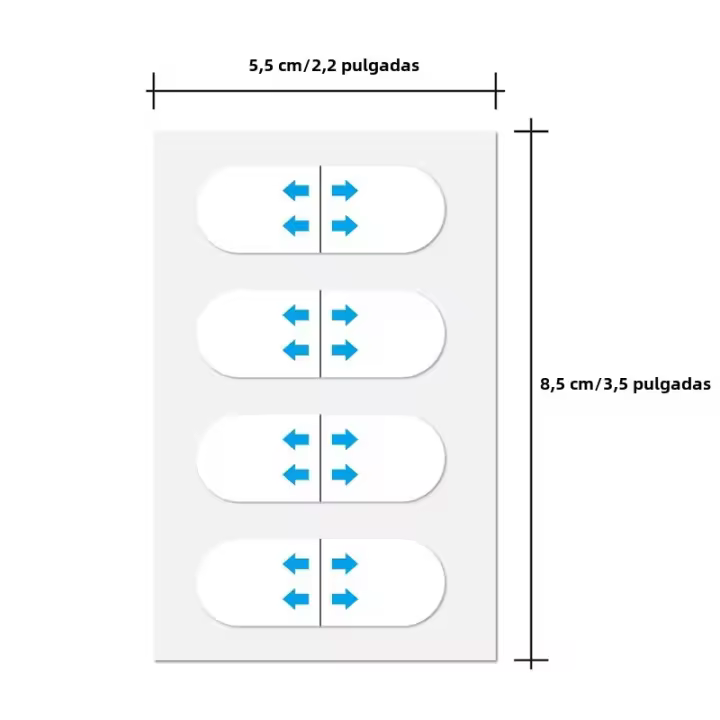 12Pcs Parches Antienvejecimiento Invisibles Para Rostro Y Cuello Eliminación De Arrugas Mascarilla Facial Adelgazante Para Levantamiento V De La Cara - 1