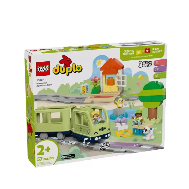 Lego Duplo 10427  Tren Aventura Ferroviaria Interactiva Lego - 1