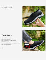 Zapatillas De Verano Para Hombre Ligera Y Transpirable Zapatillas Hombre Casuales Con Cordones Slip-on Loafers Antideslizantes Y Transpirables - details 4