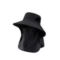 Gorro De Pesca Para Hombres Sombrilla Grande Protección Solar Gorro De Verano Cubrimiento Facial Al Aire Libre Montañismo - details 11
