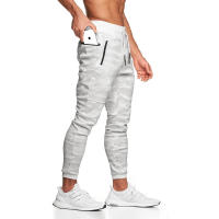 Pantalones Deportivos Casuales Para Hombres Algodón Fitness Entrenamiento Correr Pantalones Largos De Cintura Media Talla S a XXXL - details 27