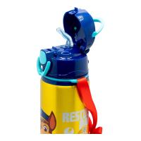BOTELLA POP UP DE ALUMINIO CON CORREA 730 ML PATRULLA CANINA, PAW PATROL BOY RESCUE PUPS. STOR - details 0