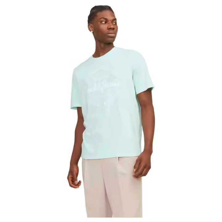 Camiseta de Manga Corta Jack&Jones  para hombre en color verde - 1