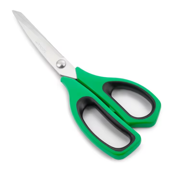 Arcos Tijeras cocina Acero Inoxidable. Tijeras cocina profesionales para cortar todo tipo alimentos. Mango polipropileno y Hoja 235 mm. Serie Prochef. Color very negro. - 1