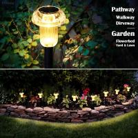 4Pcs Luces Solares Para Jardín Impermeables Luz De Pared Solar Para Paisaje Camino Jardín Decoración Luz De Pared Solar LED Moderna ABS IP65 - details 7