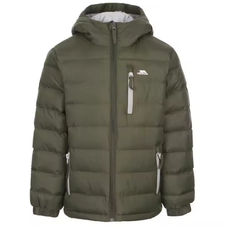 Ropa niños Chaquetas Trespass Chaqueta Aksel Verde - 1