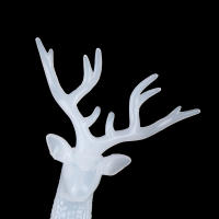 Estatua De Ciervo De Navidad Sika Elk Reindeer Fae Animal Decoración De Simulación Para Hogar Tienda Expositor De Jardín Propiedades - details 16