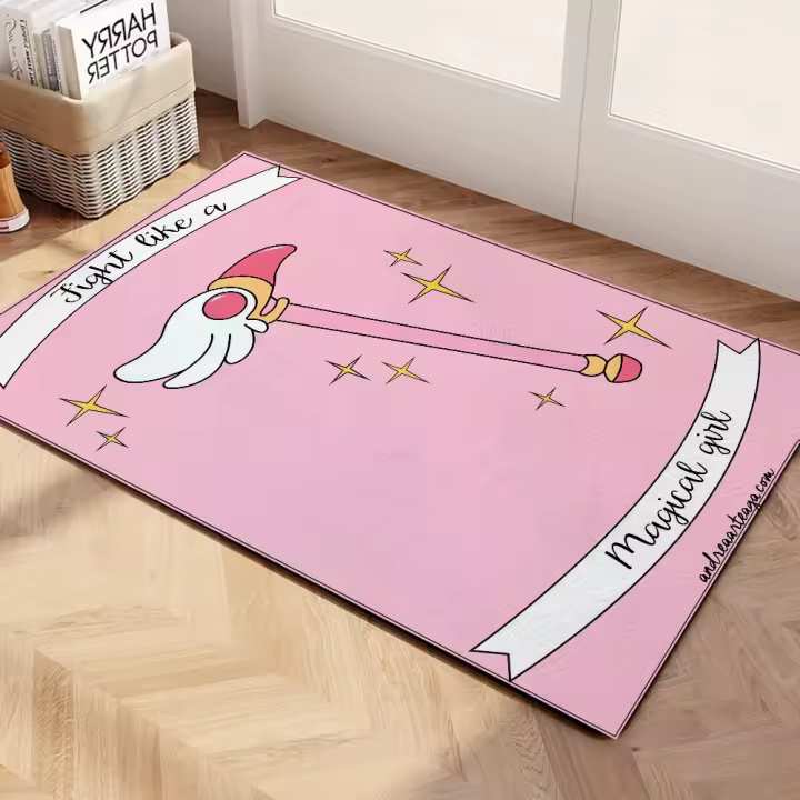 Alfombra De Entrada Exterior Card Captor Sakura Alfombra De Puerta Para Cocina Decoración Moderna Del Hogar Antideslizante Alfombra De Suelo Para Dormitorio Y Cocina - 1